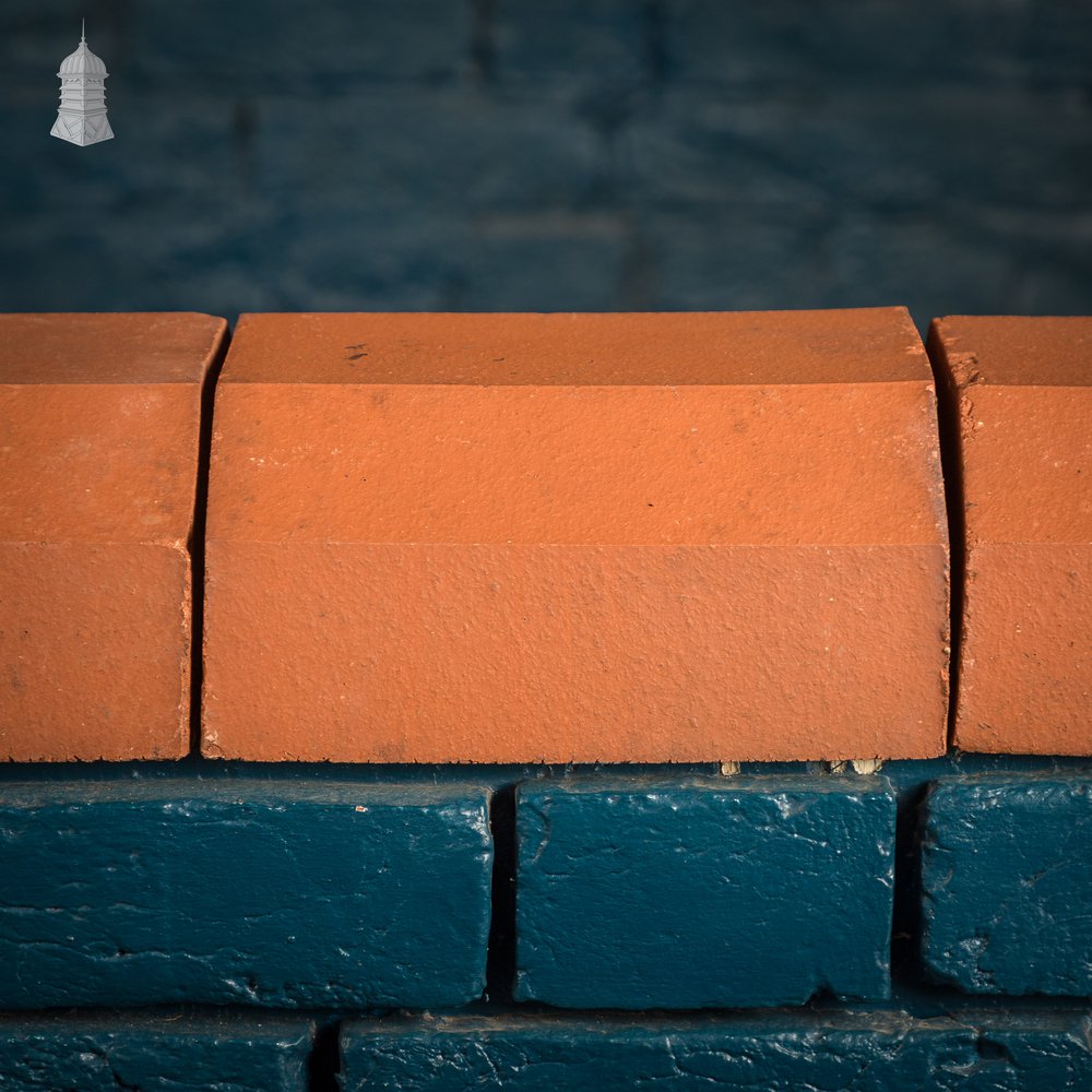 Red Saddleback Wall Cappings / Copings - A run of 4M