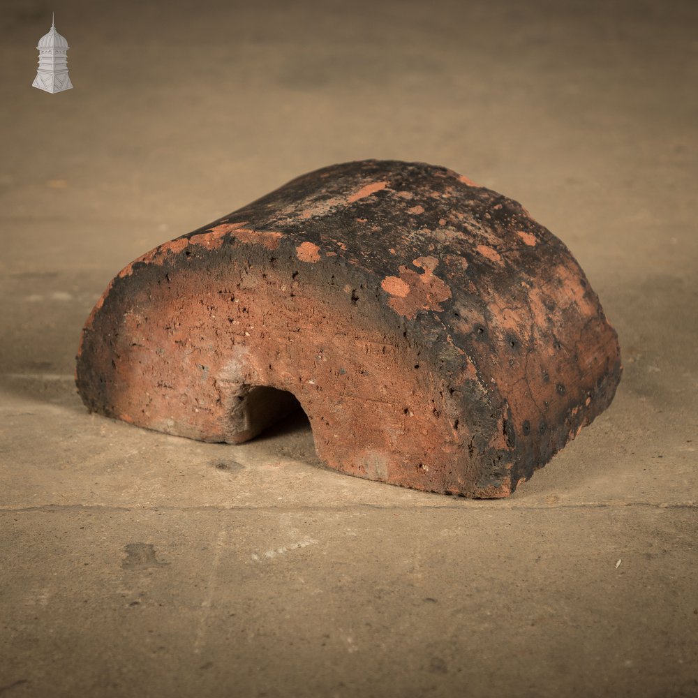 Half Round Coping, Reclaimed Red Brick Copings