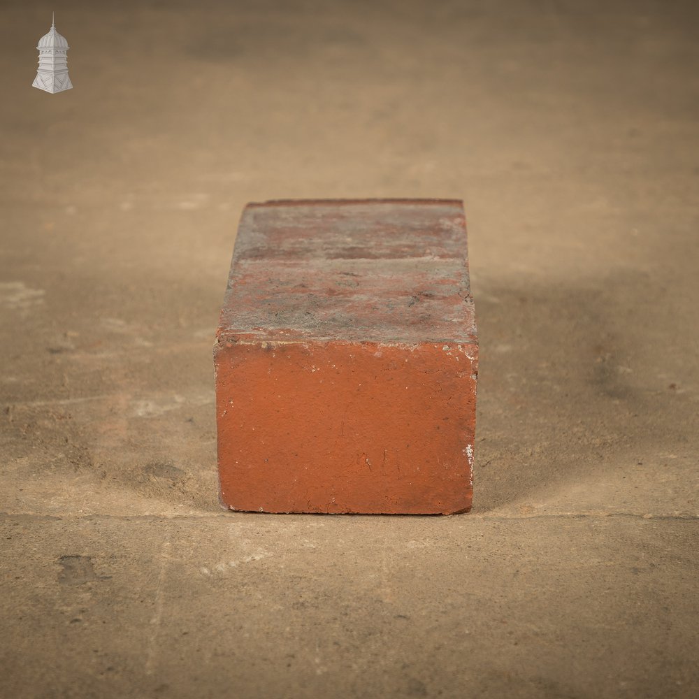 Decorative Header Bricks, Batch of 64 Reclaimed Red Brick Headers