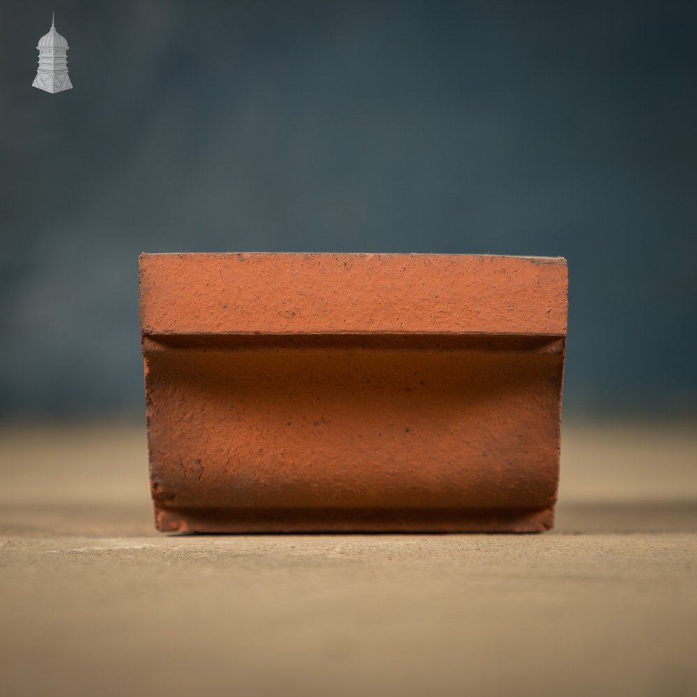 Decorative Header Bricks, Batch of 64 Reclaimed Red Brick Headers
