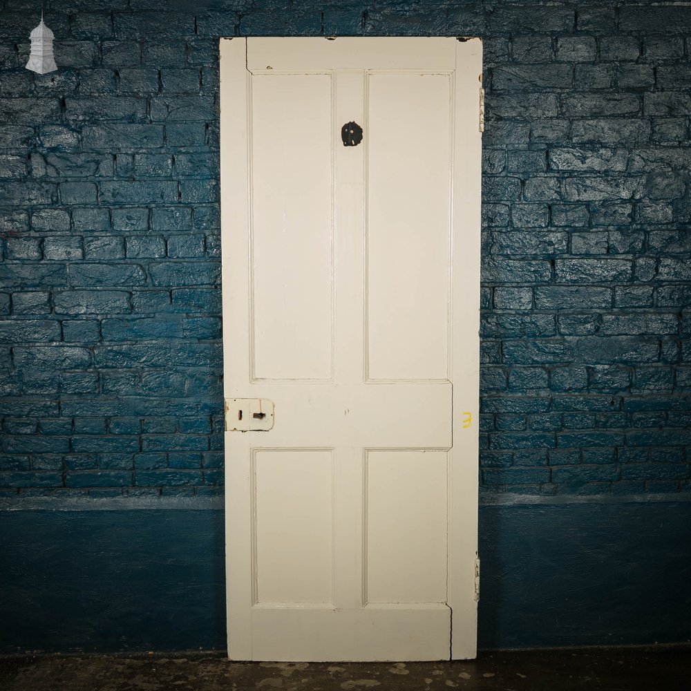 Pine Panelled Door, Victorian 4 Panel