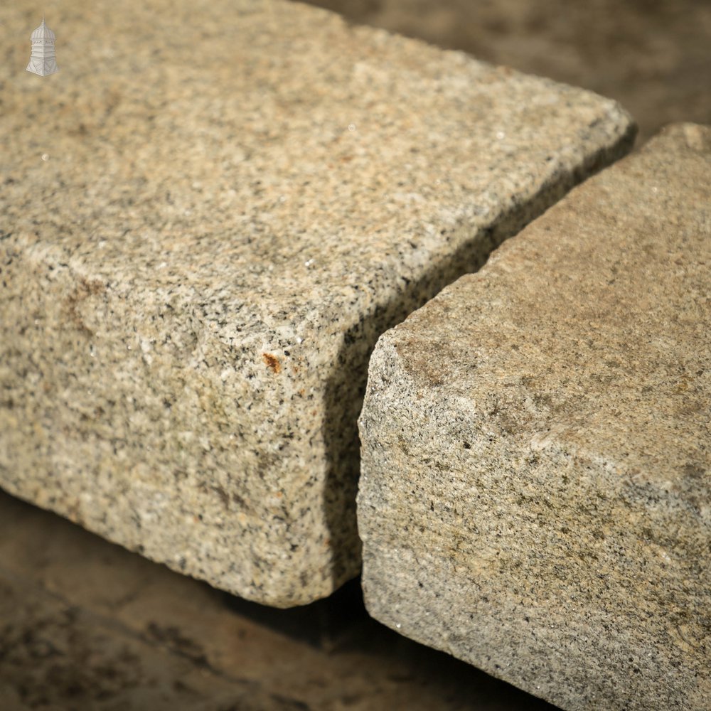 Granite Kerb Stones, Reclaimed Curb, Batch of 6 – A Run of 7.9 Meters