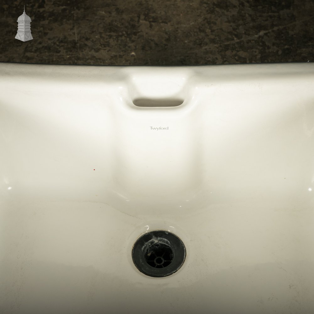 Belfast Butler Sink, 3ft Long White Glazed made by Twyfords