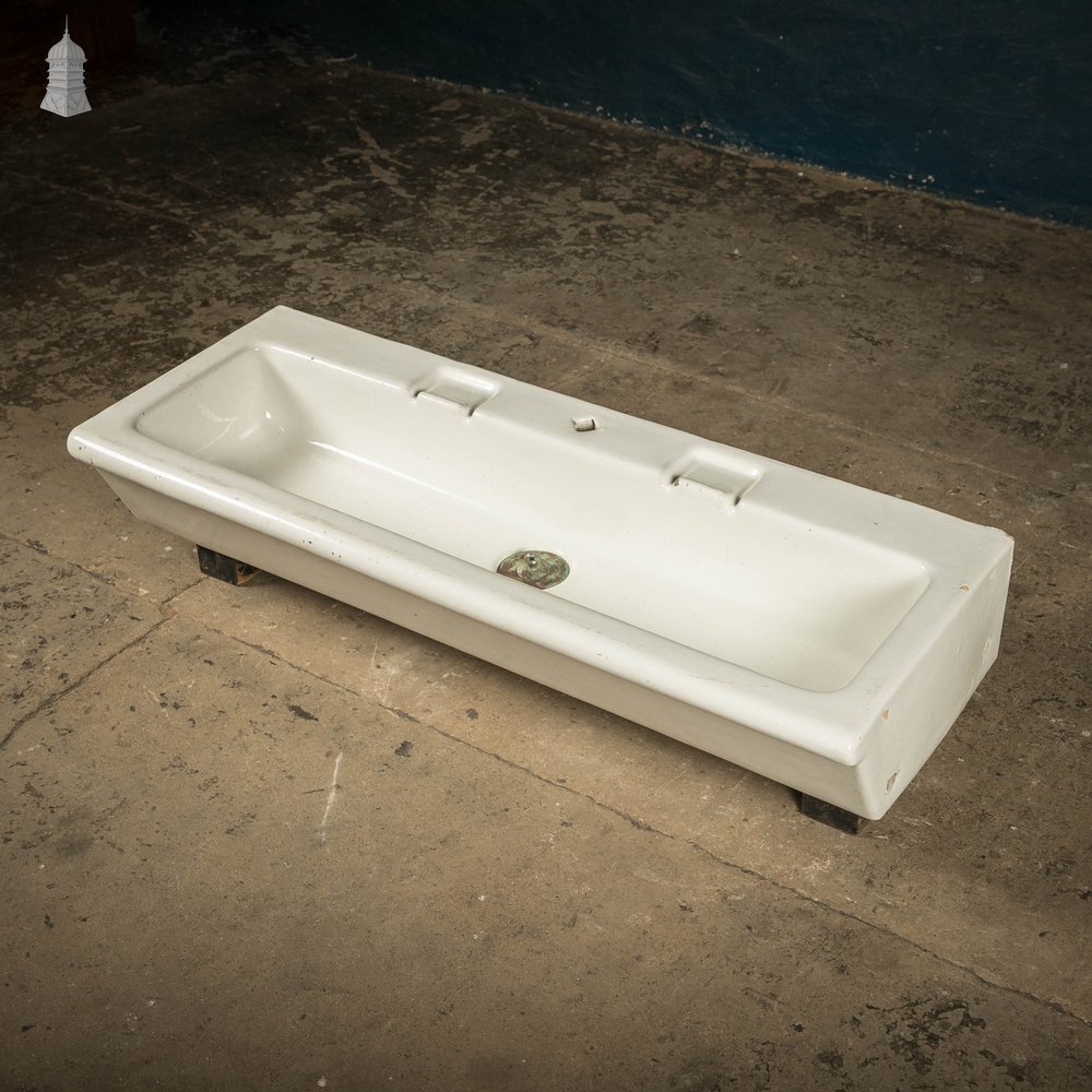 White Trough Sink