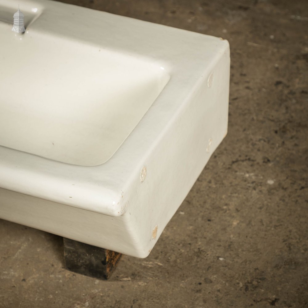 White Trough Sink