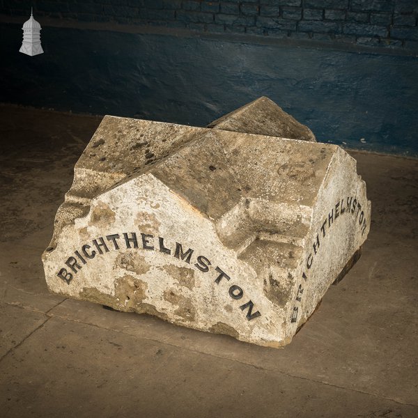 BRIGHTHELMSTON Place Marker or Boundary Stone, Later known as Brighton