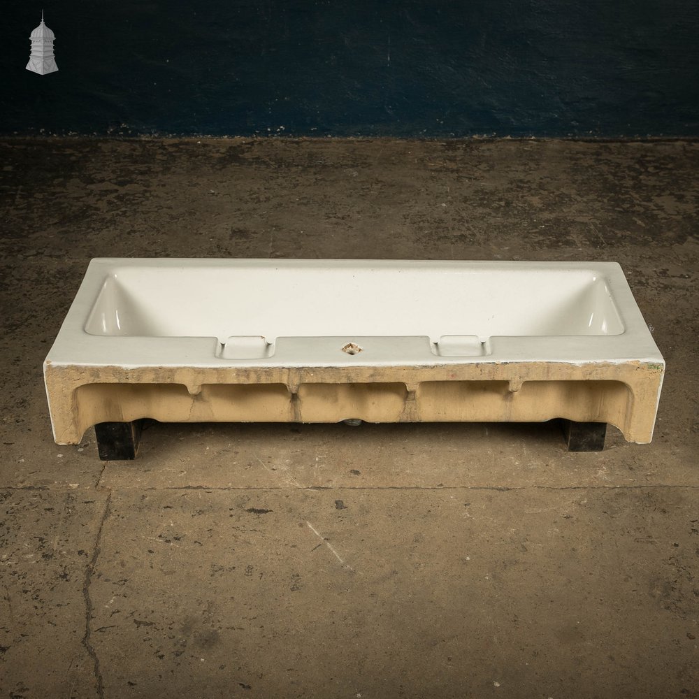 White Trough Sink