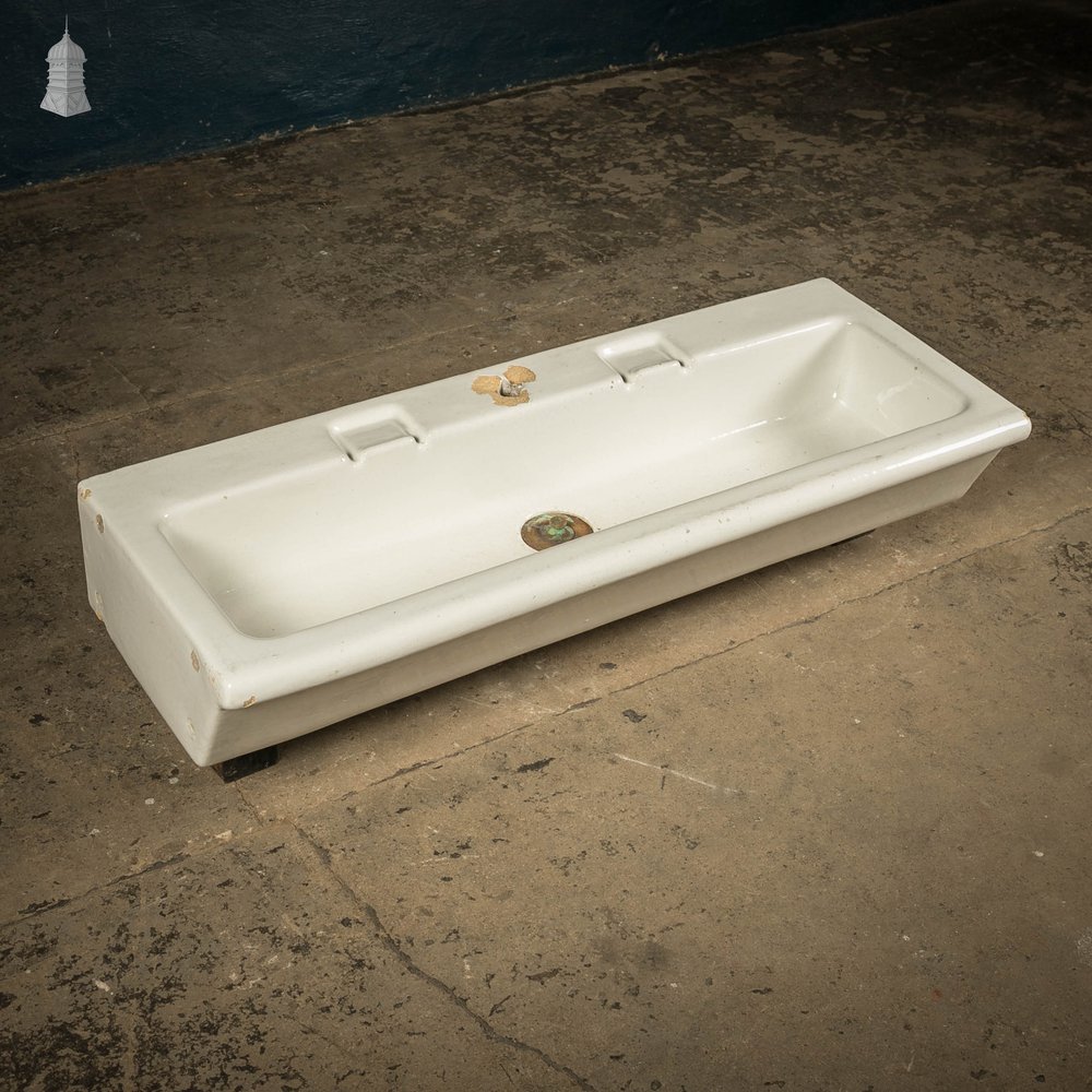 White Trough Sink