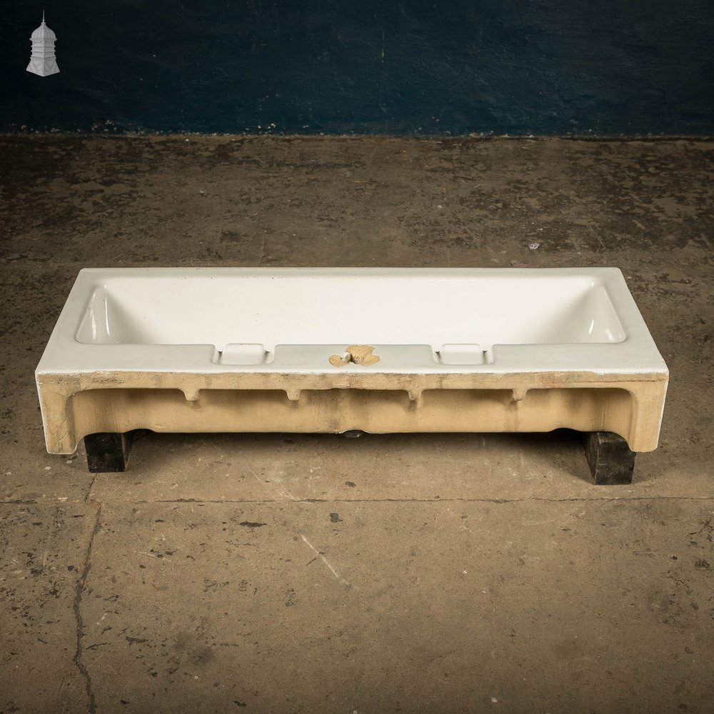 White Trough Sink