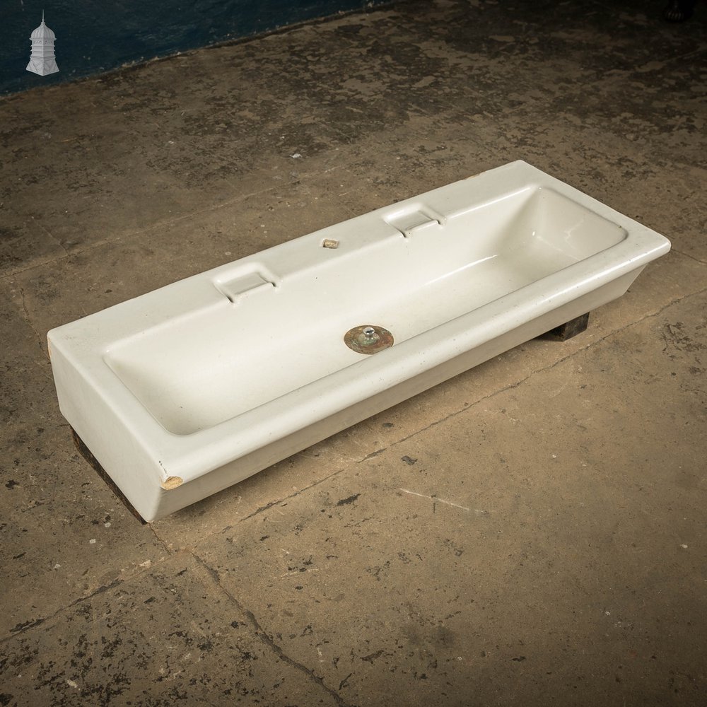 White Trough Sink