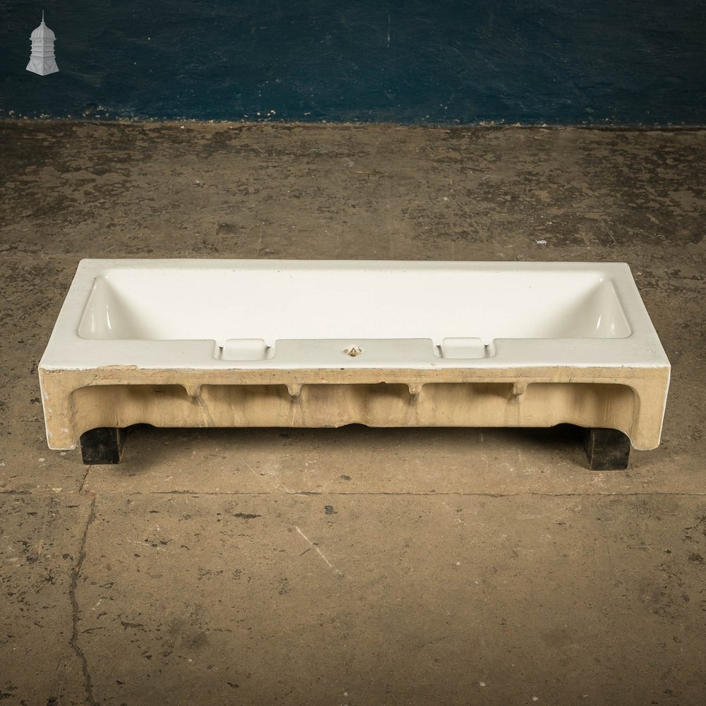 White Trough Sink