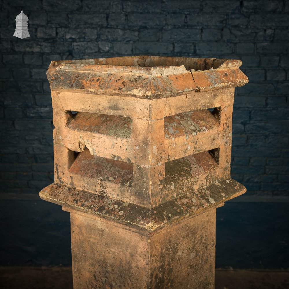 Square Vented Chimney Pot, 1.5 M Tall