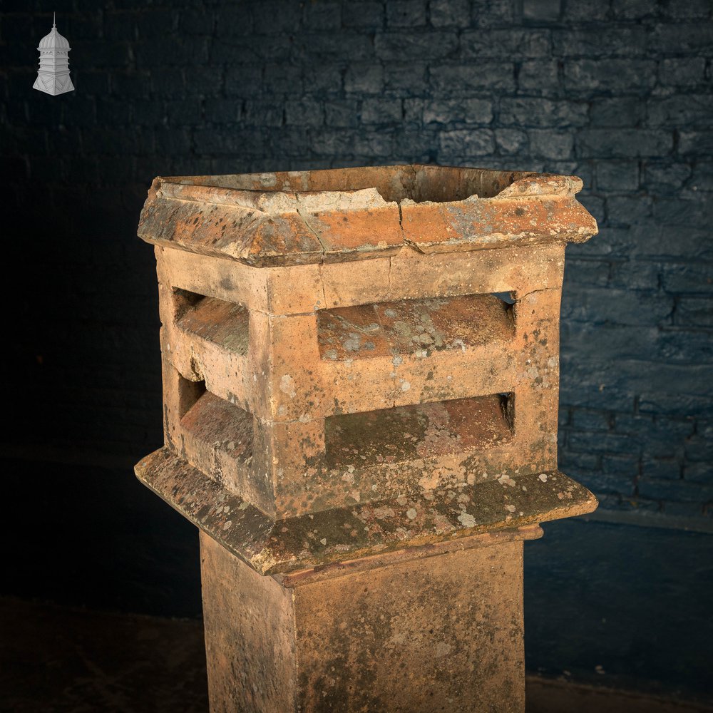 Square Vented Chimney Pot, 1.5 M Tall