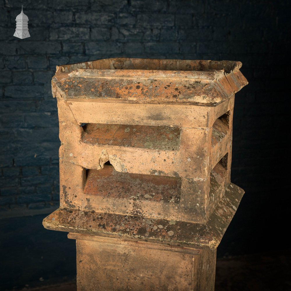 Square Vented Chimney Pot, 1.5 M Tall