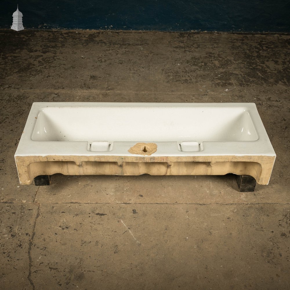 White Trough Sink