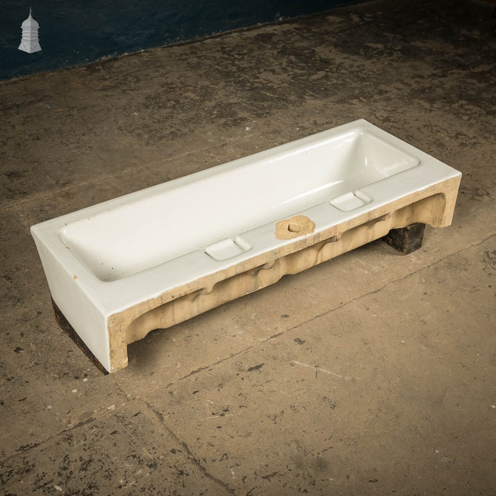 White Trough Sink