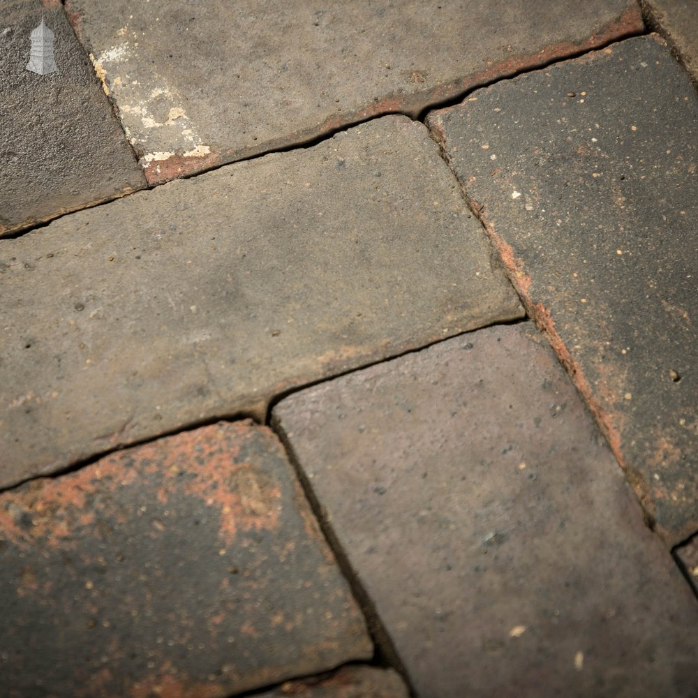 Stable Bricks, Staffordshire Blue, Batch of 235 - 5.8 Square Meters