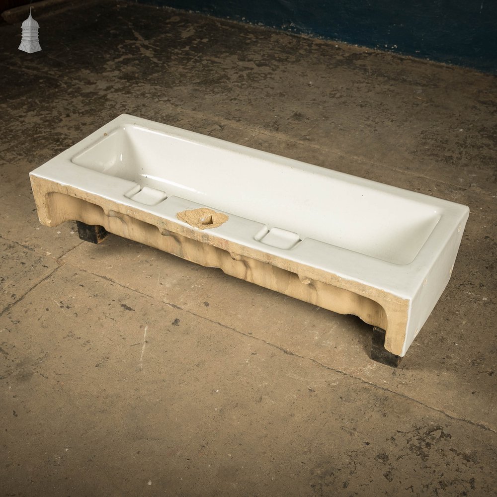 White Trough Sink