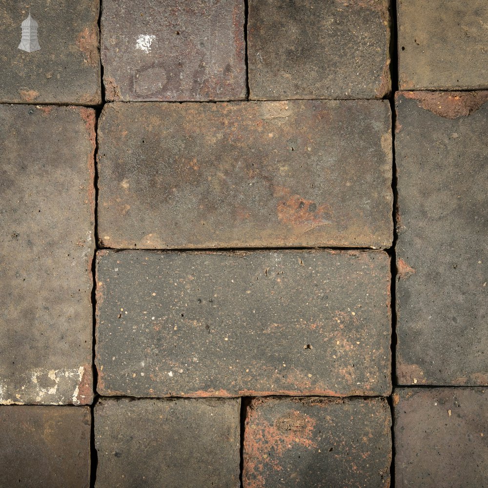 Stable Bricks, Staffordshire Blue, Batch of 235 - 5.8 Square Meters