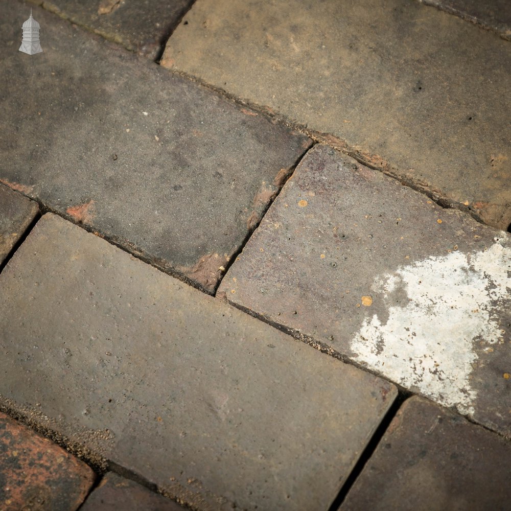 Stable Bricks, Staffordshire Blue, Batch of 235 - 5.8 Square Meters