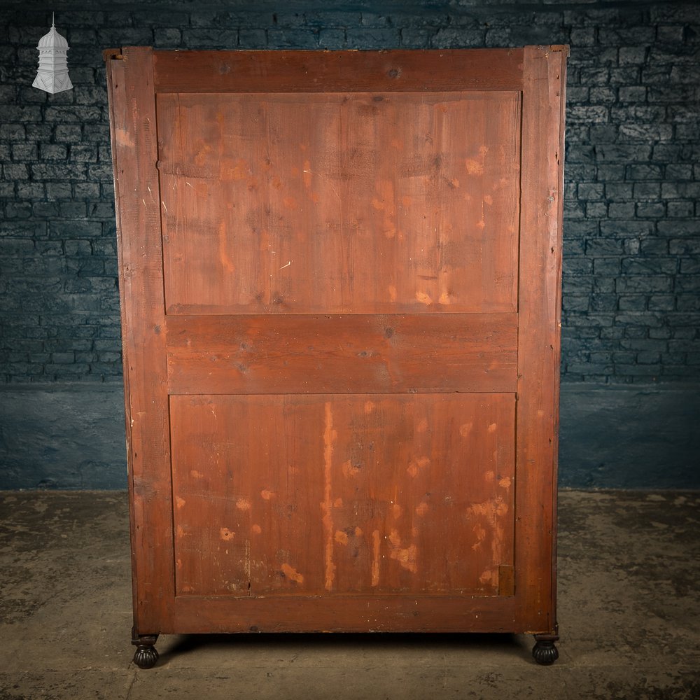 Gothic Glazed Bookcase, Mahogany, William IV c1840