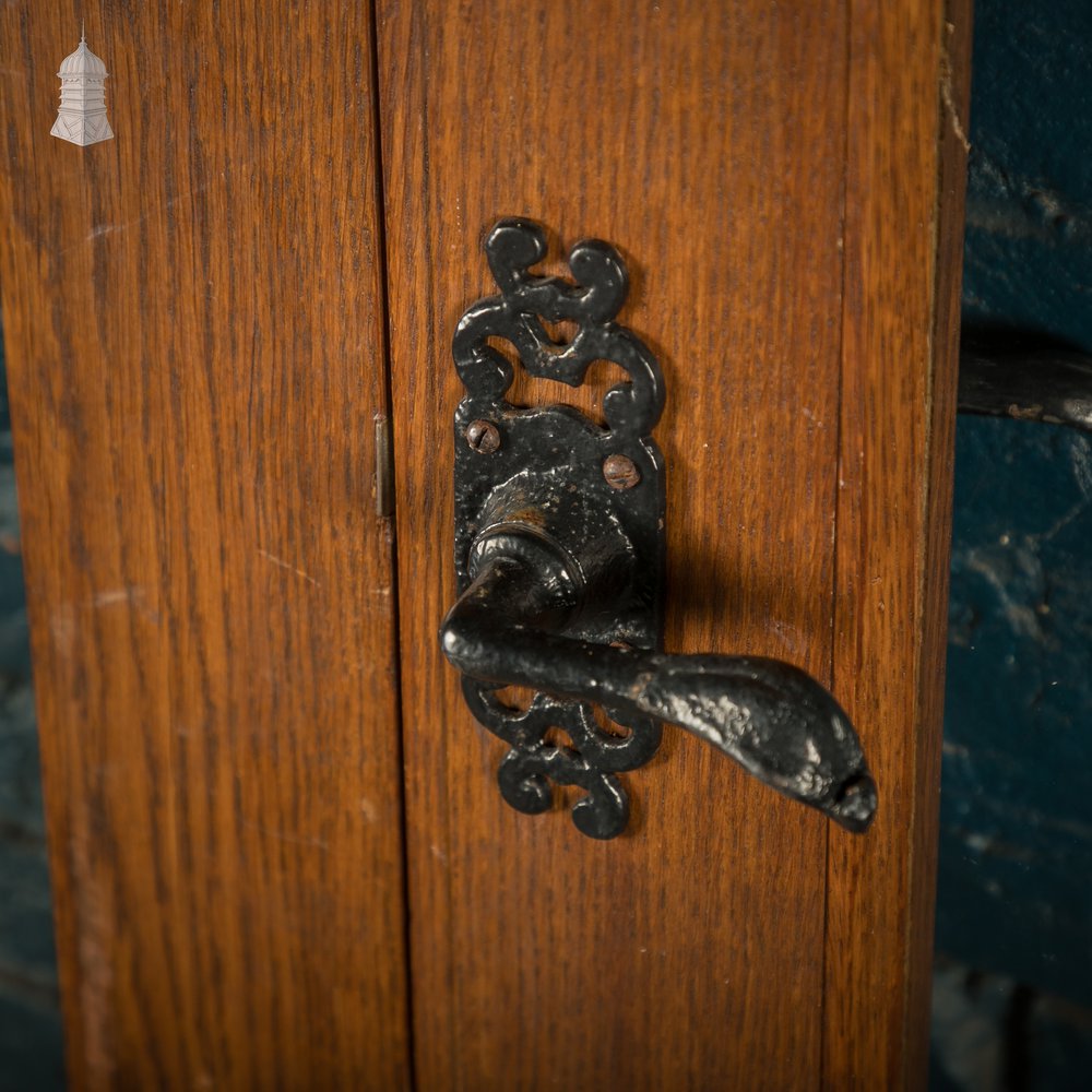 Glazed Oak Double Doors, Reclaimed