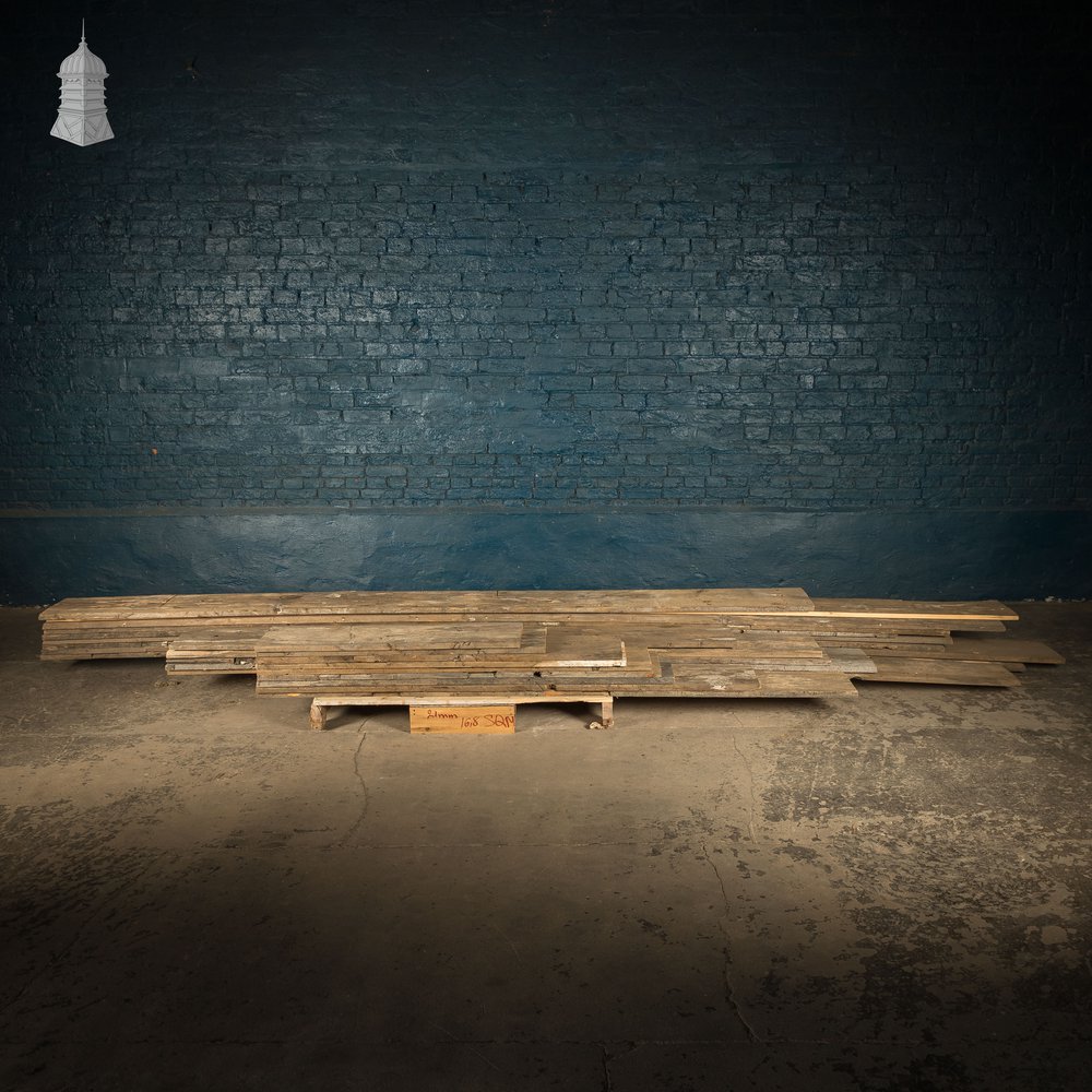 Rusitc Pine Floorboards, 11" Wide - 16.8 Square Metres