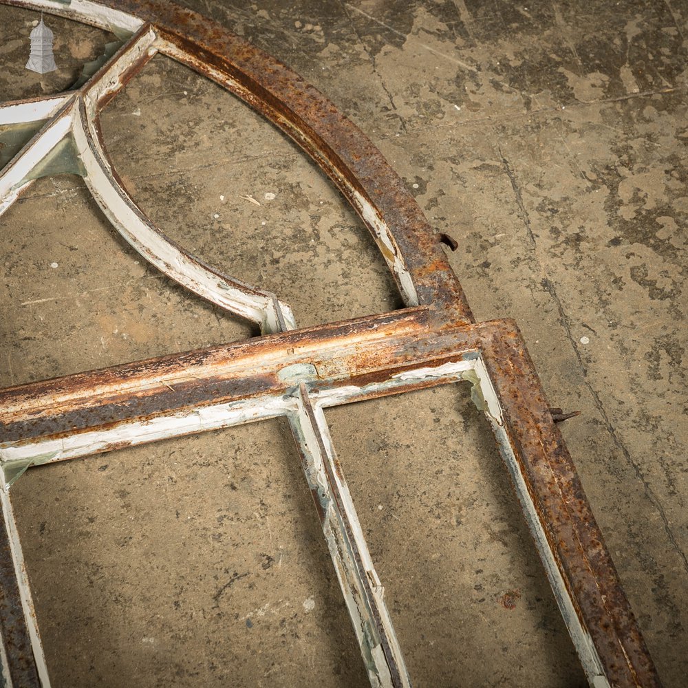 Arch Top Window, Metal Frame