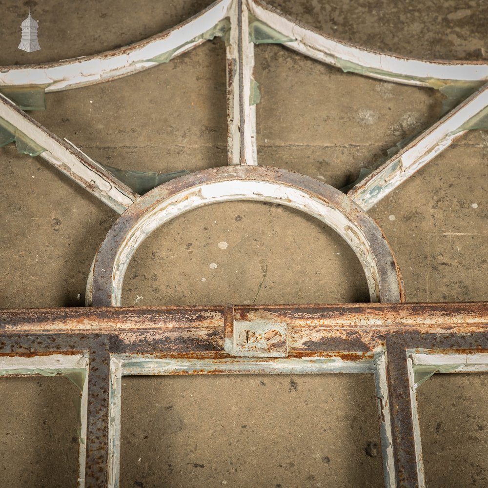 Arch Top Window, Metal Frame