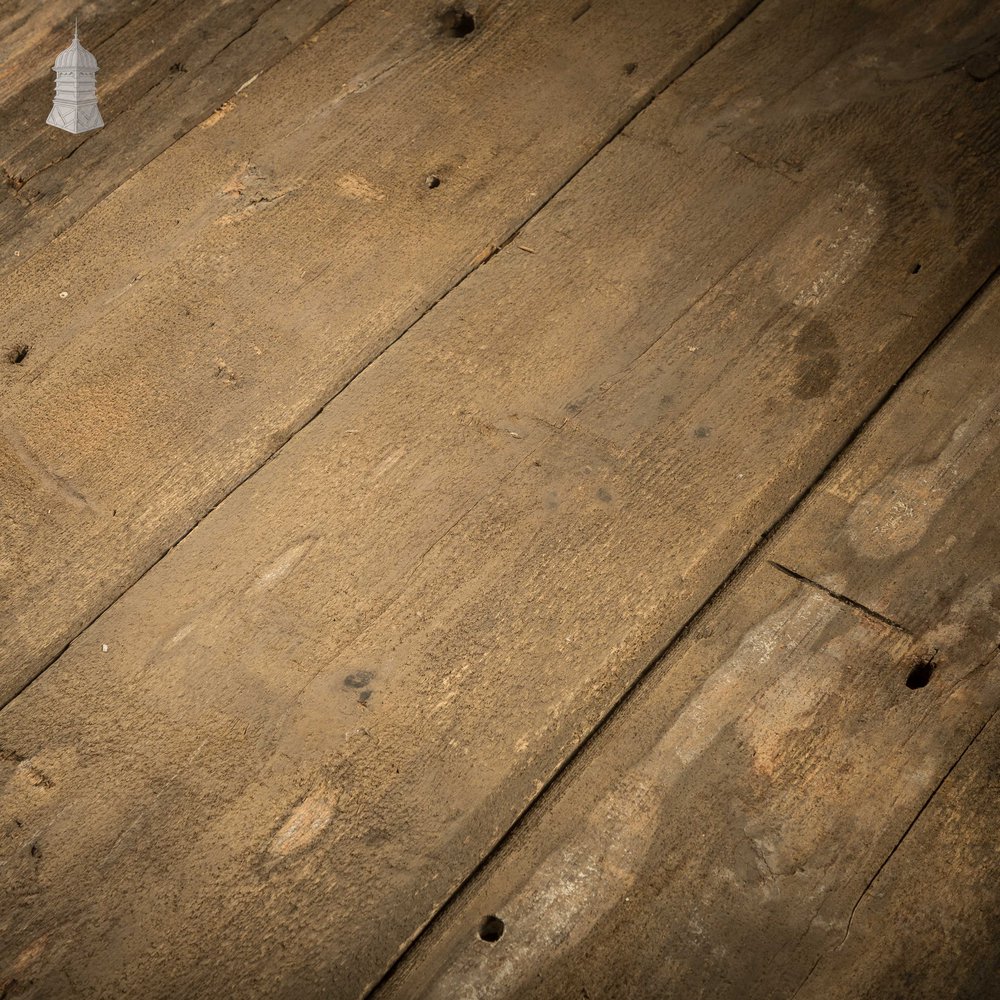 Rusitc Pine Floorboards, 11" Wide - 16.8 Square Metres