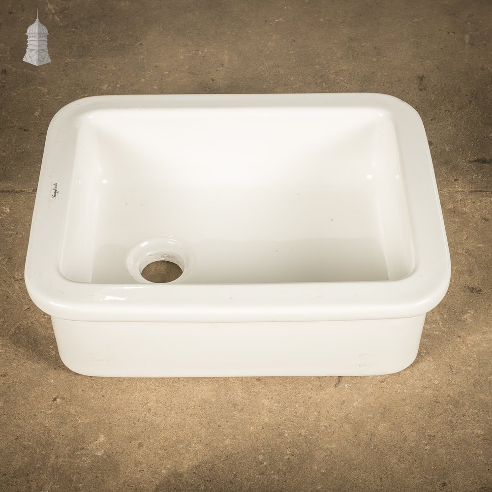 Twyfords White Glazed Butler Sink
