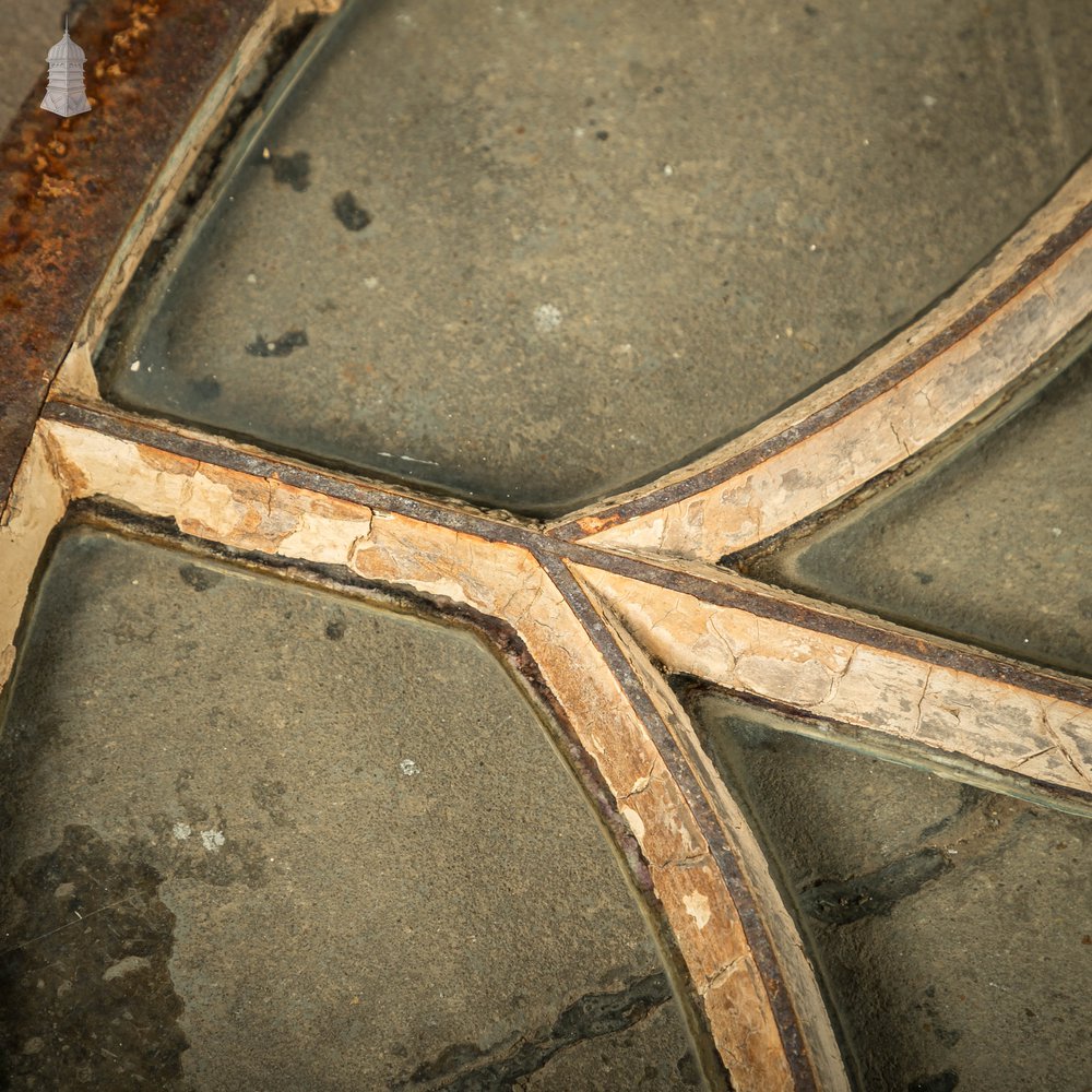 Arch Top Window, Metal Frame