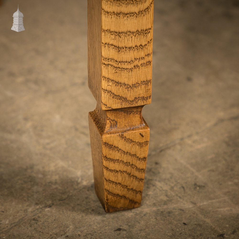 Oak Hallway Chairs, Gothic Revival