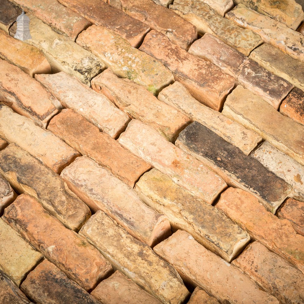 Worn Buff Floorbricks, Batch of 346 - 4.9 Square Metres