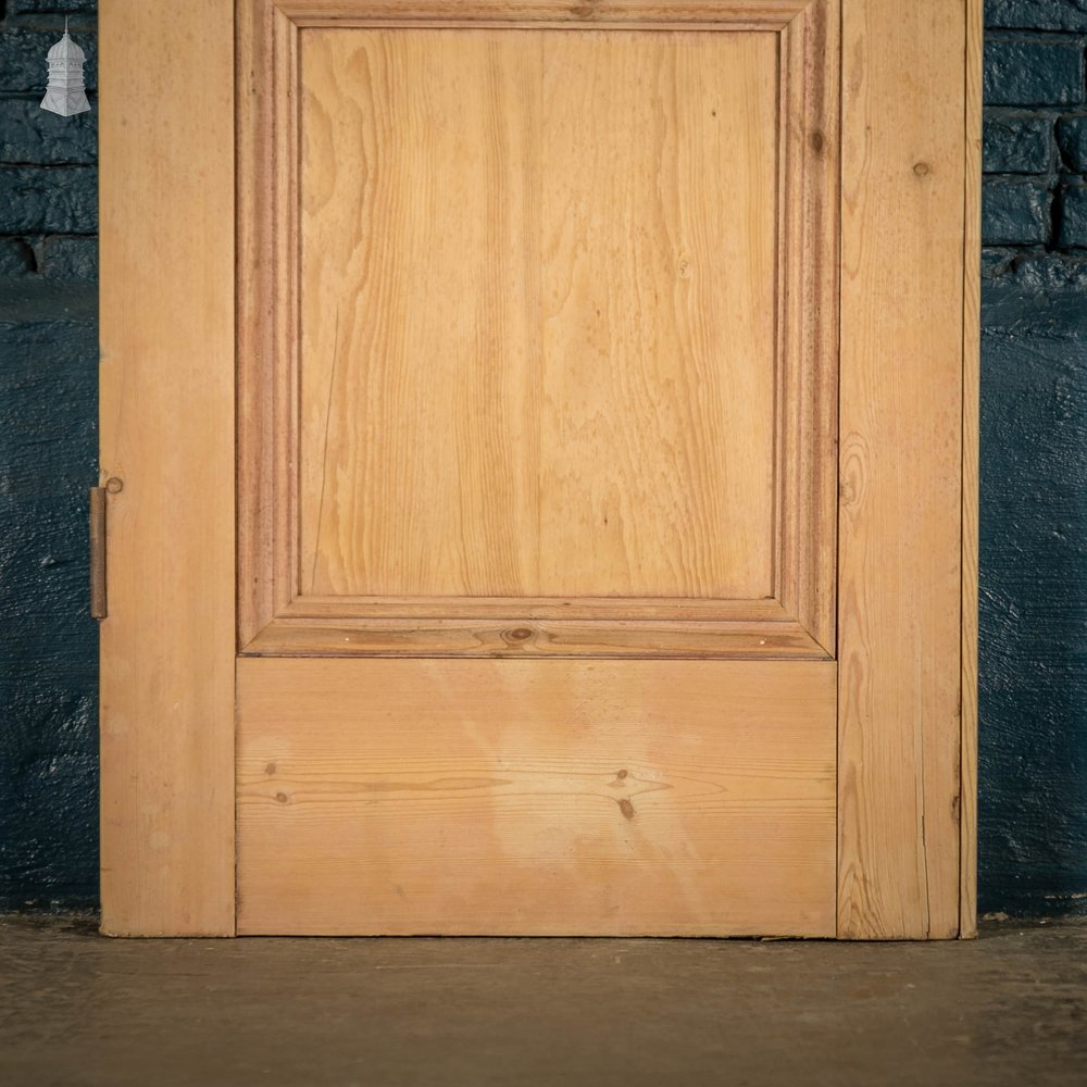 Pine Panelled Door, Victorian 3 Panel