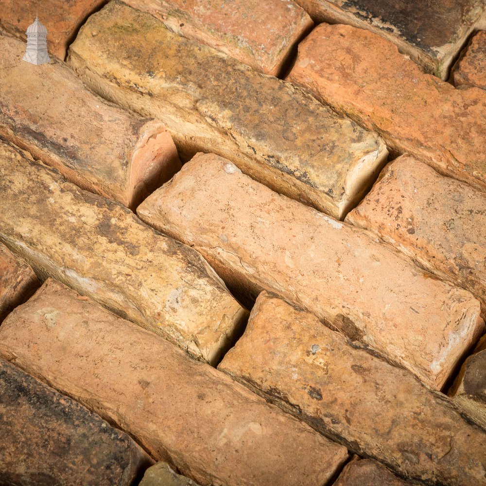 Worn Buff Floorbricks, Batch of 346 - 4.9 Square Metres