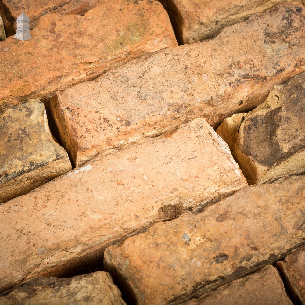 Worn Buff Floorbricks, Batch of 346 - 4.9 Square Metres