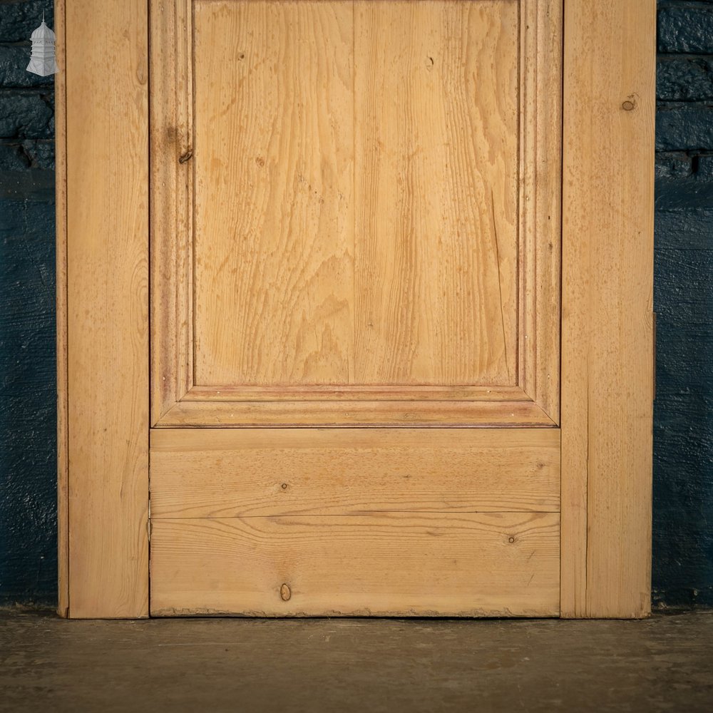 Pine Panelled Door, Victorian 3 Panel