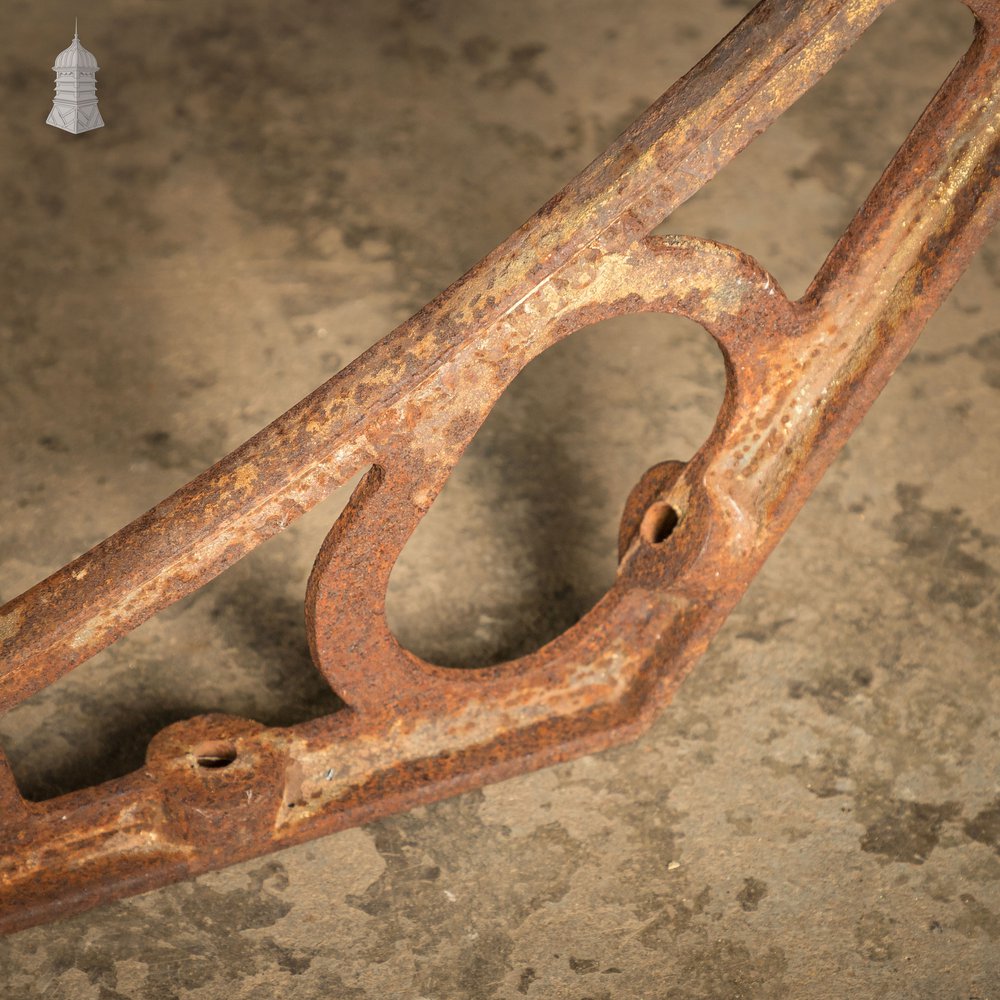 Greenhouse Brackets, Victorian Cast Iron, Batch of 7