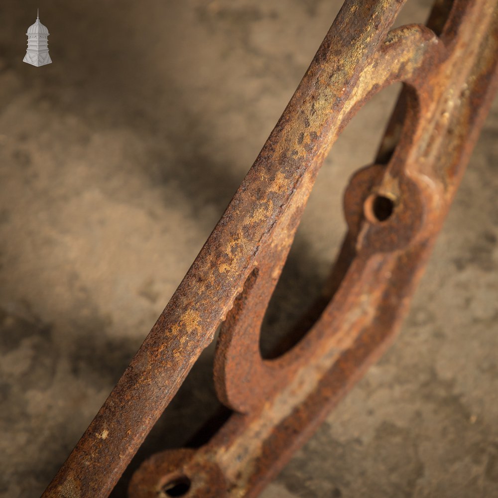 Greenhouse Brackets, Victorian Cast Iron, Batch of 7