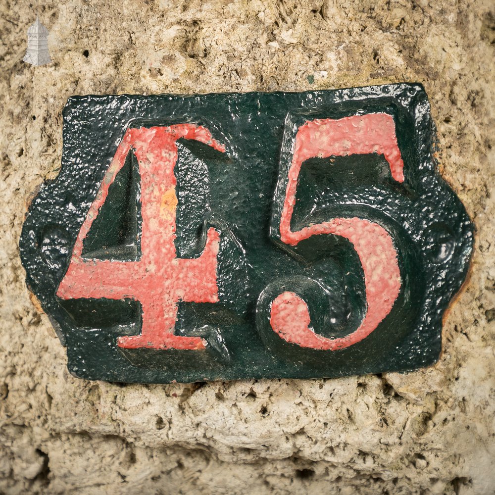 House Number 45, Stone and Cast Iron