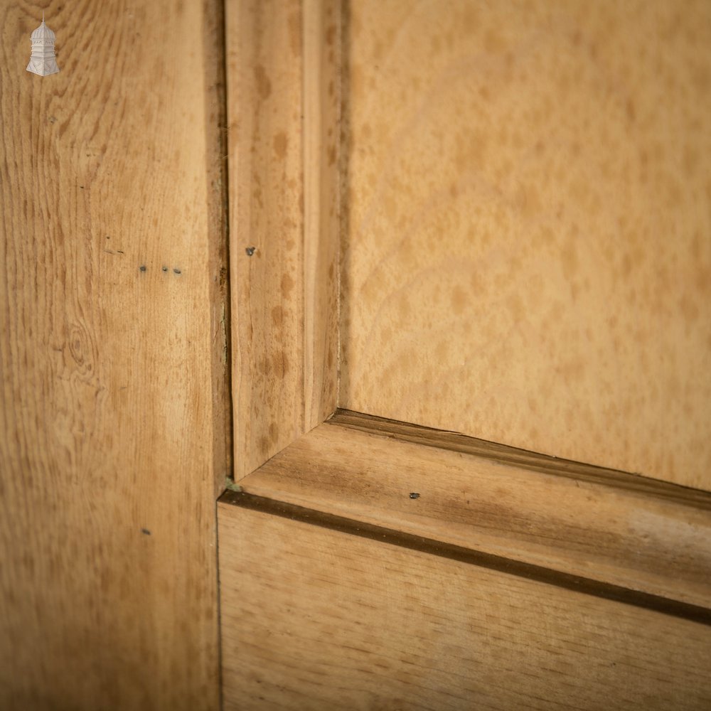 Pine Panelled Door, Victorian moulded 4 Panel