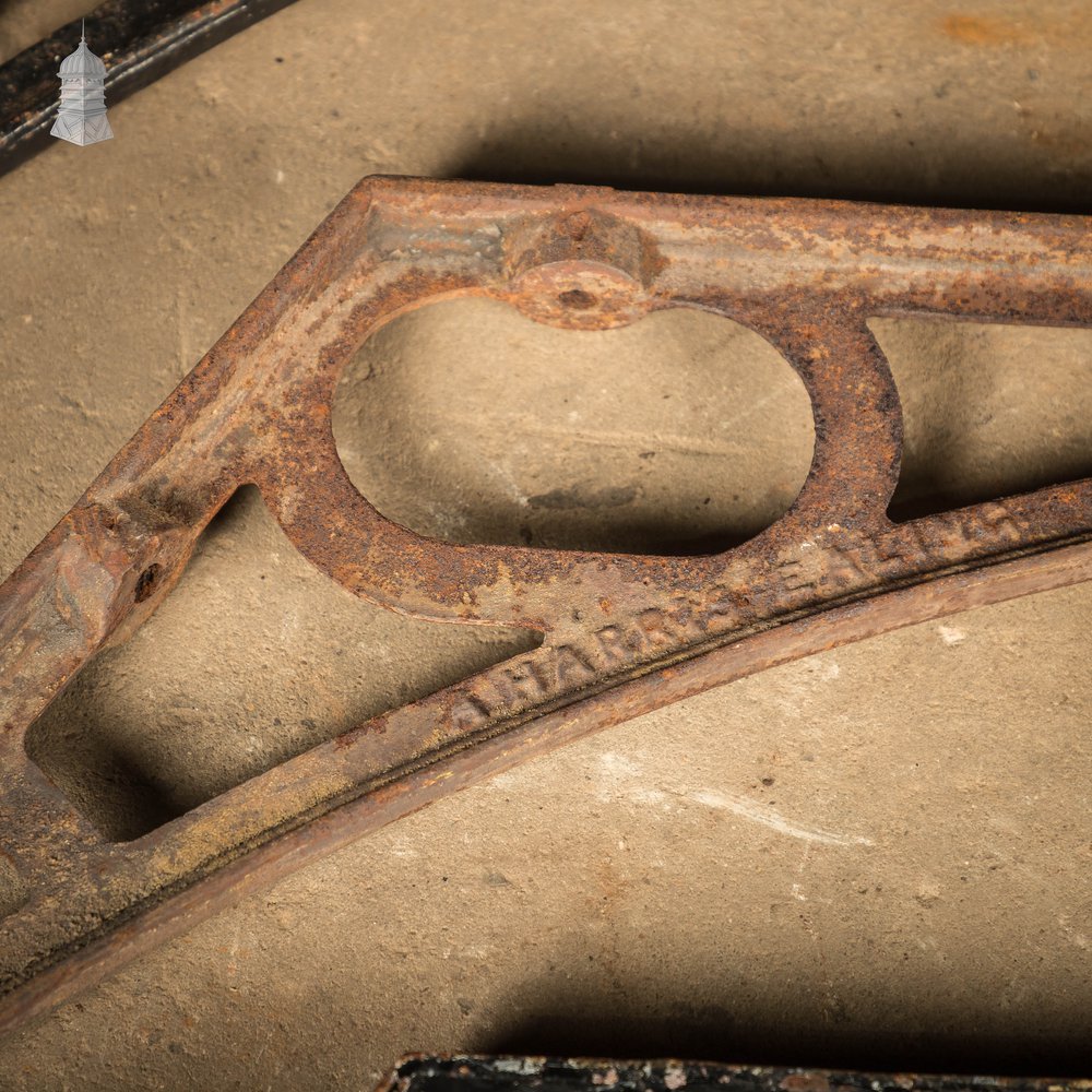 Greenhouse Brackets, Victorian Cast Iron, Batch of 7