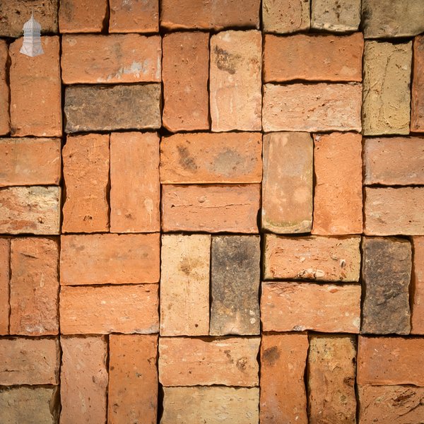 Worn Buff Floor Bricks, Batch of 140 - 3.5 Square Metres