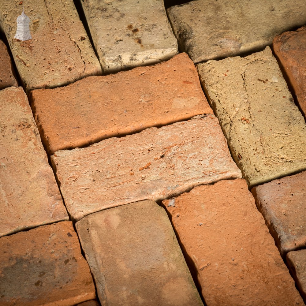 Worn Buff Floor Bricks, Batch of 140 - 3.5 Square Metres
