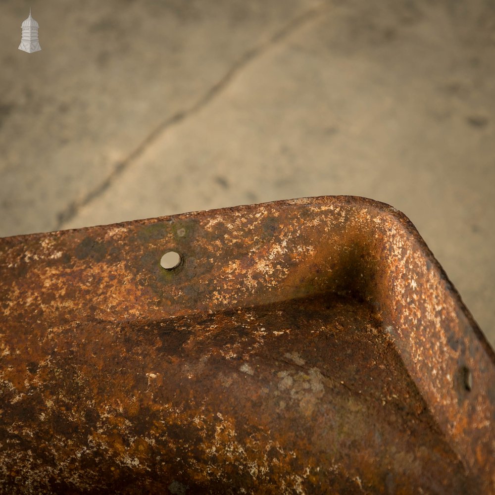 Equine Corner Trough, 19th C Cast Iron