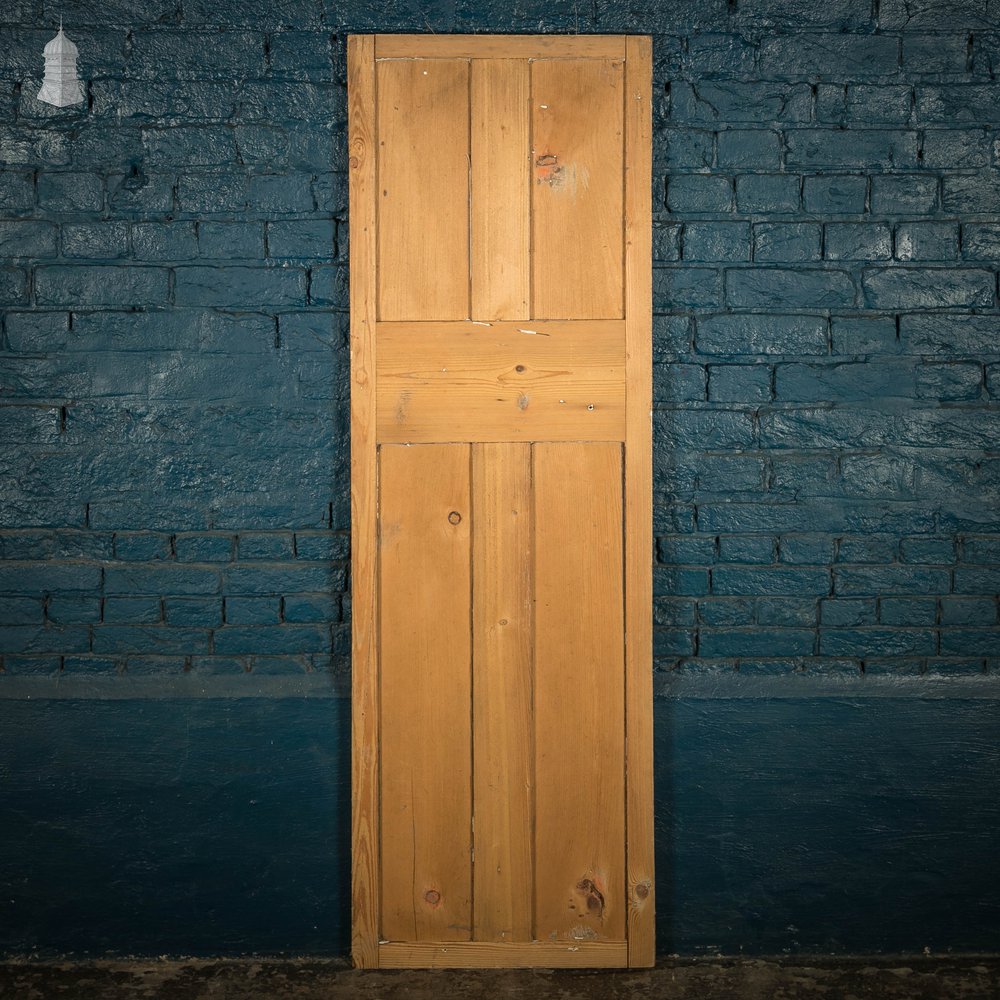 Pine Panelled Door, 4 Panel Victorian