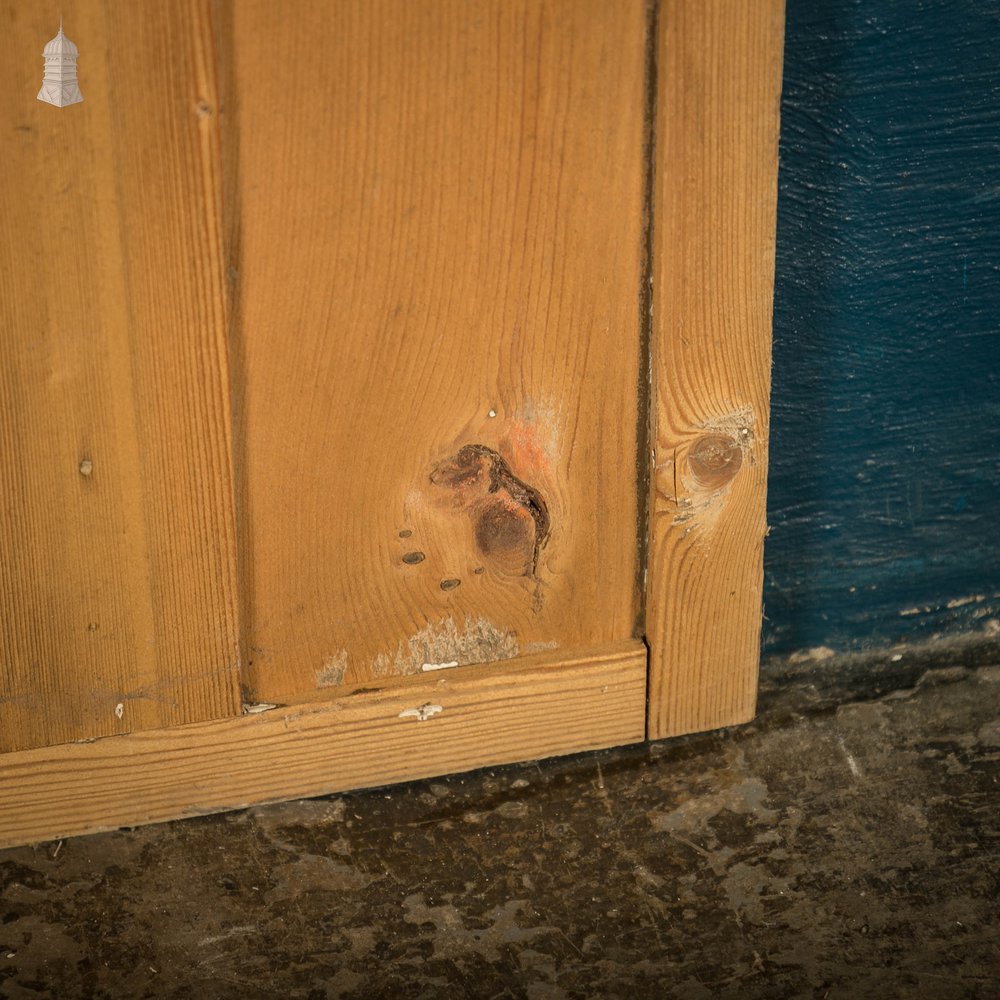 Pine Panelled Door, 4 Panel Victorian