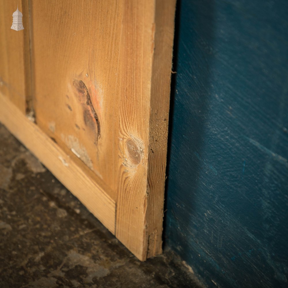 Pine Panelled Door, 4 Panel Victorian