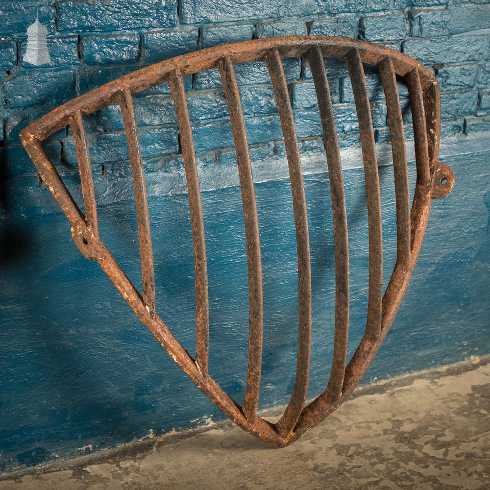 Equine Corner Hay Racks, Pair - Wrought Iron